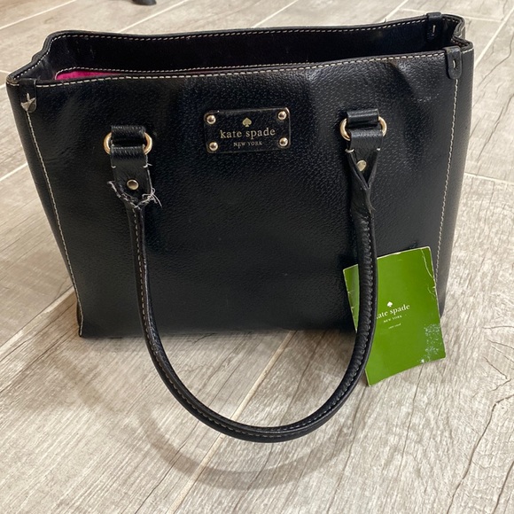 kate spade Bags Kate Spade Black Leather Purse Some Wear See Photos